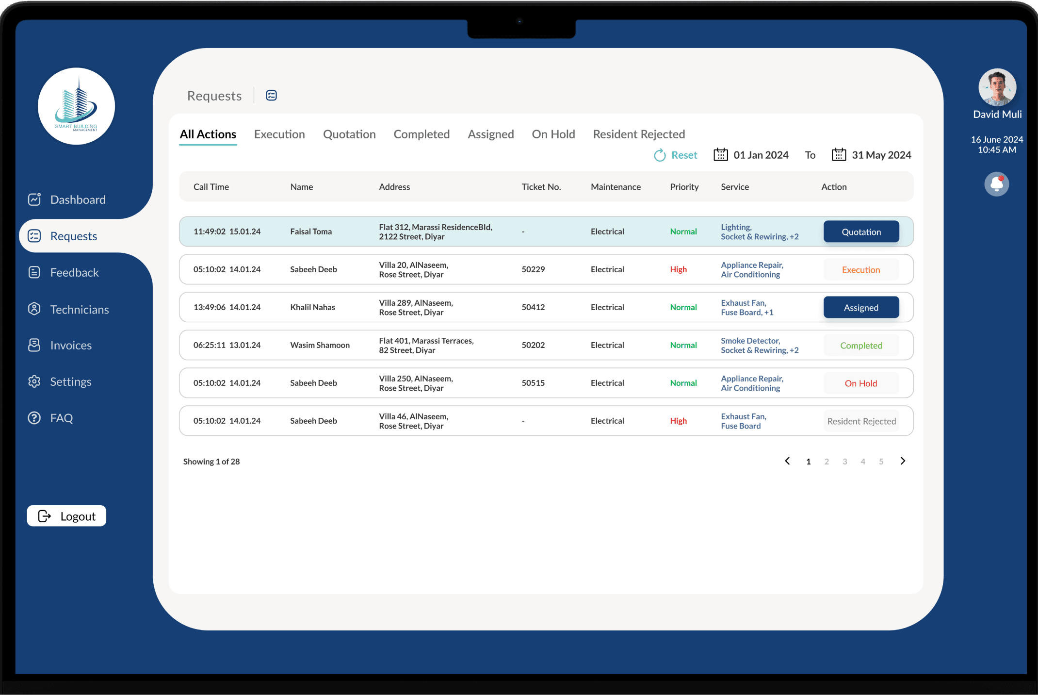 SBM - Smart Building Management screenshot 1
